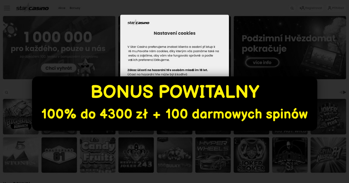 Star Casino - Najlepsze Sloty i Bonusy Online