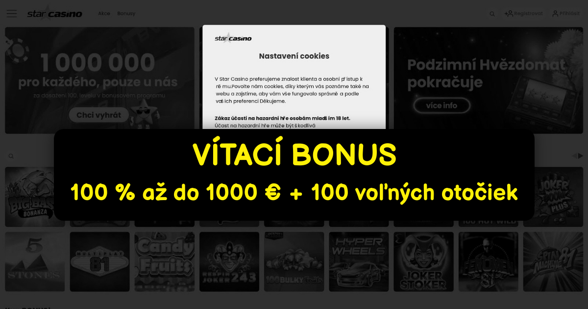 Star Casino: Najlepšie Online Automaty a Unikátne Bonusy Slovensko